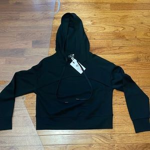 Elfshe cropped cutout hoodie
